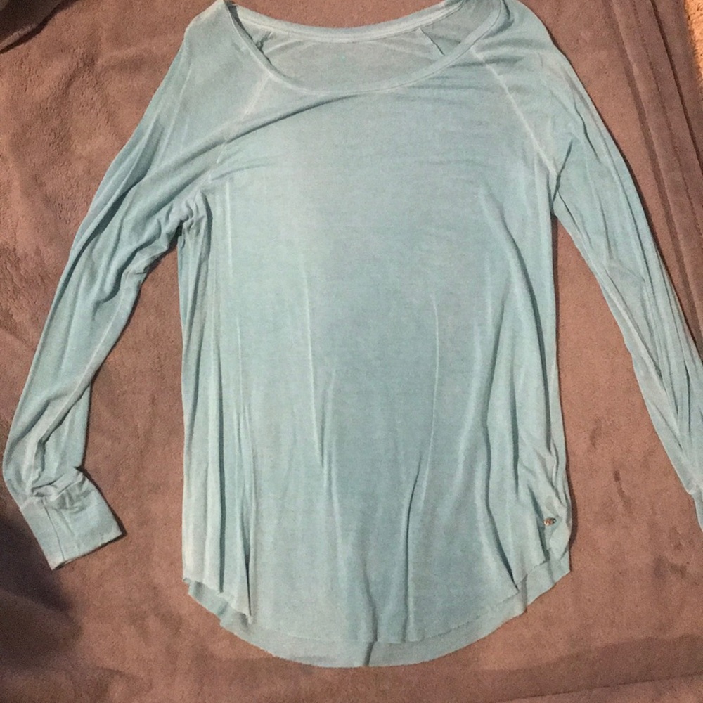 Turquoise American Eagle Soft and Sexy Shirt